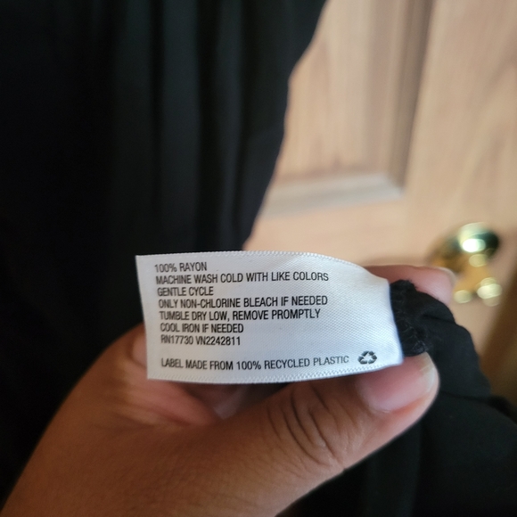 AVA and VIV for Target black maxi sun dress in 2X - Picture 3 of 6